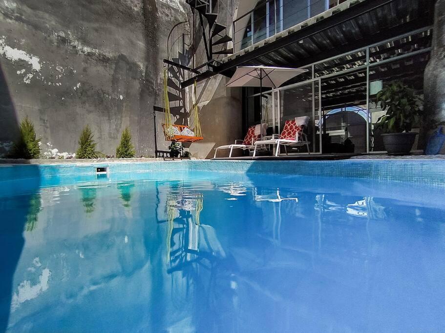 Casa Con Alberca Dentro De Ex-Hacienda En Atlixco Villa Bagian luar foto